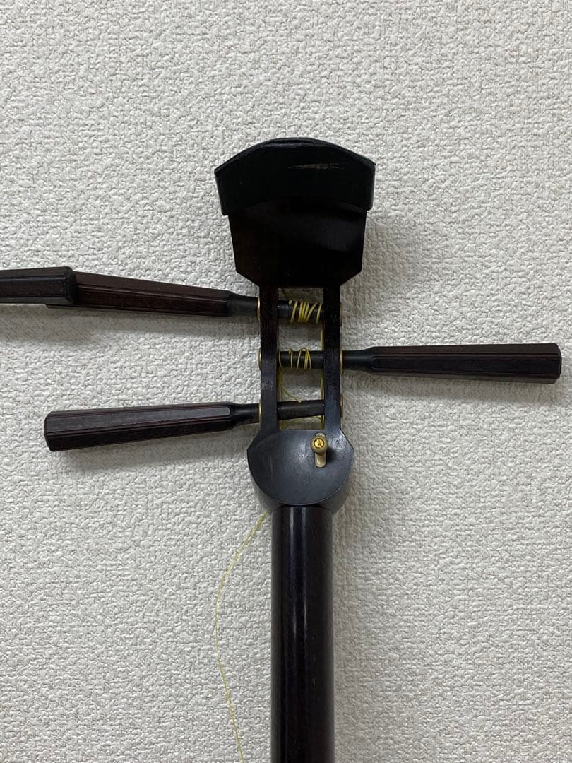 3-1957 三味線2本・収納木箱付き