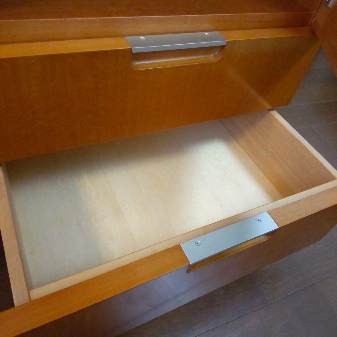 カリモク　キャビネット　本棚