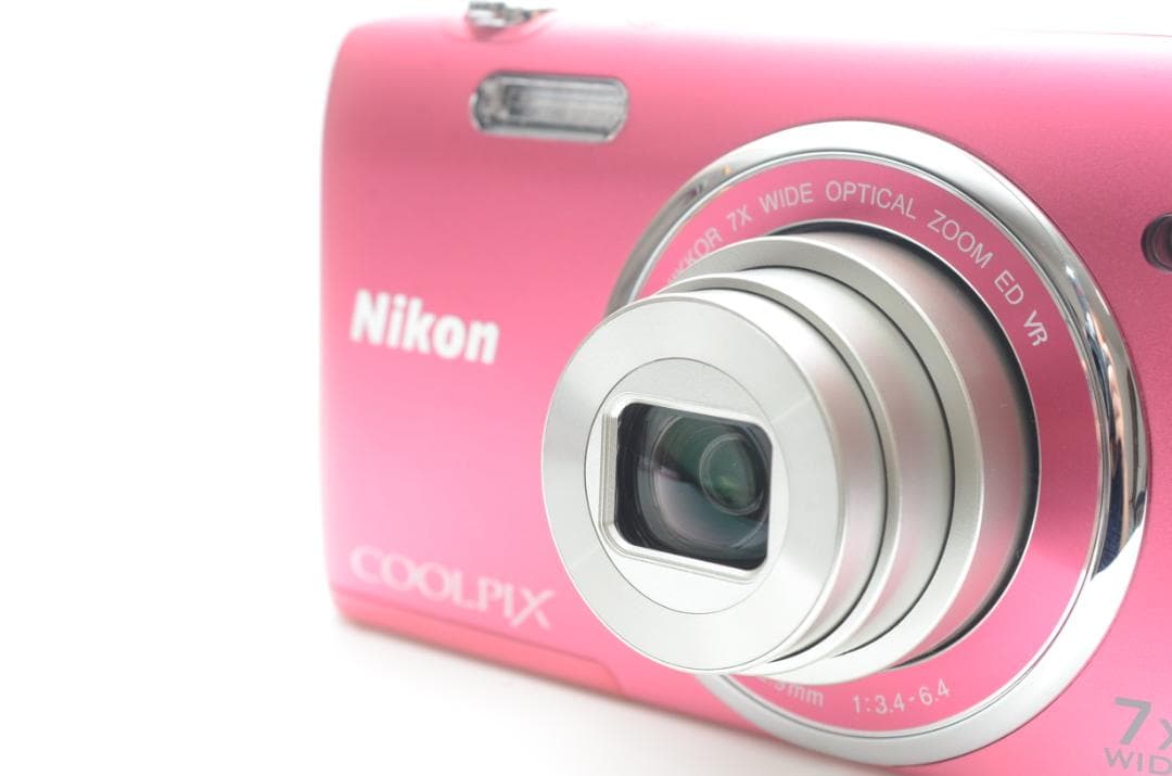 Nikon COOLPIX S3500 ピンク コンパクトデジタルカメラ 箱付