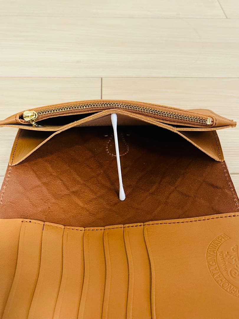 【即決値下げ可】ロビタ　robita ブラウン色　レザー財布