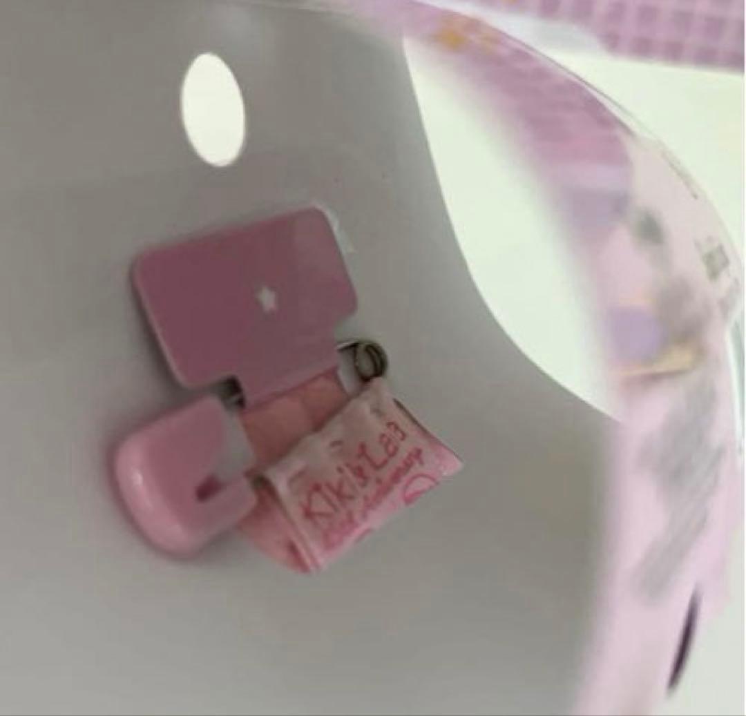 キキララ パフポフ ブローチ