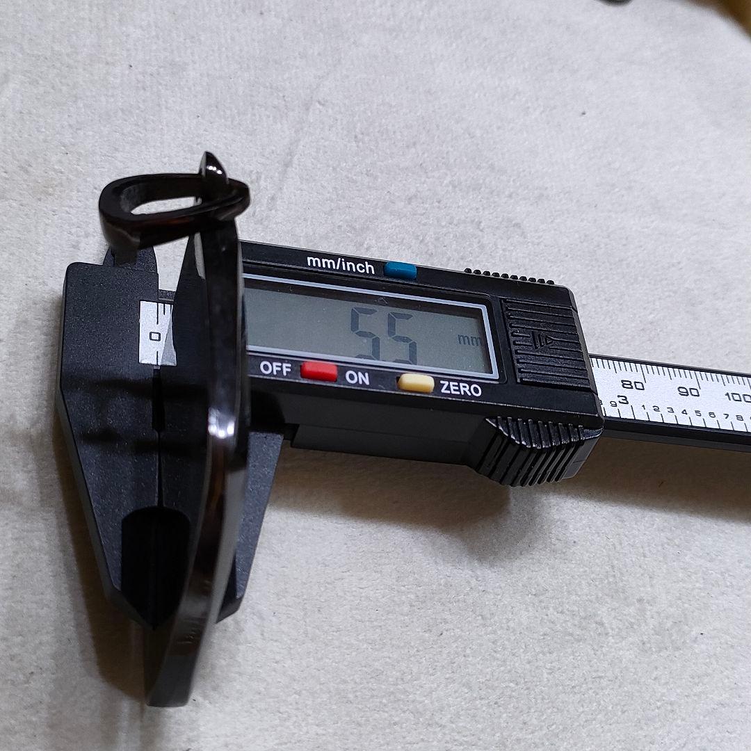 2AF60　本べっ甲鼈甲　蒔絵　ペンダントトップ