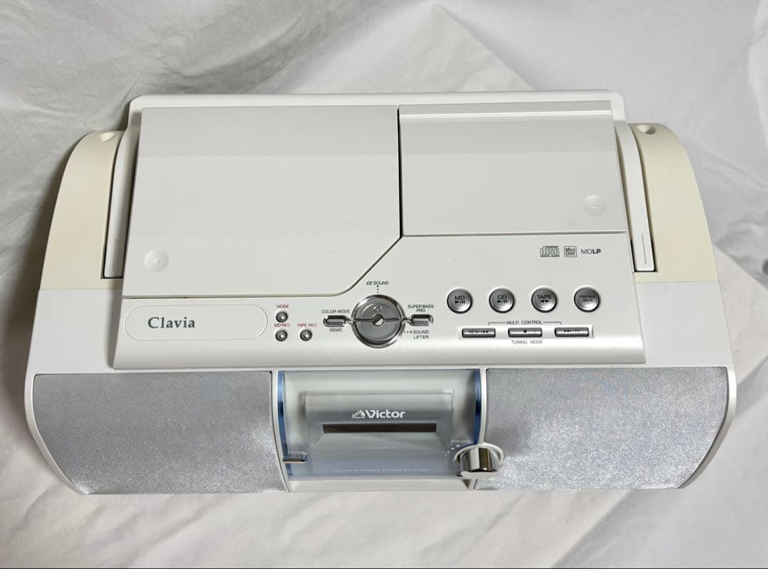 Victor CD/MDラジカセ RC-L1MD 2008年製