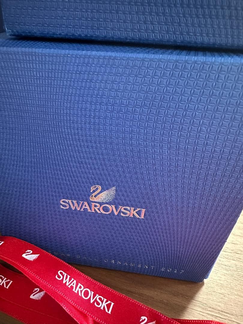 Swarovski 2017 クリスタルオ年 Xmasオーナメント 3点 完品