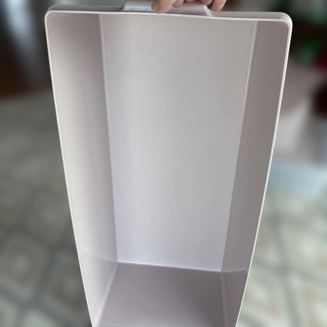 3段プラスチック収納ボックス