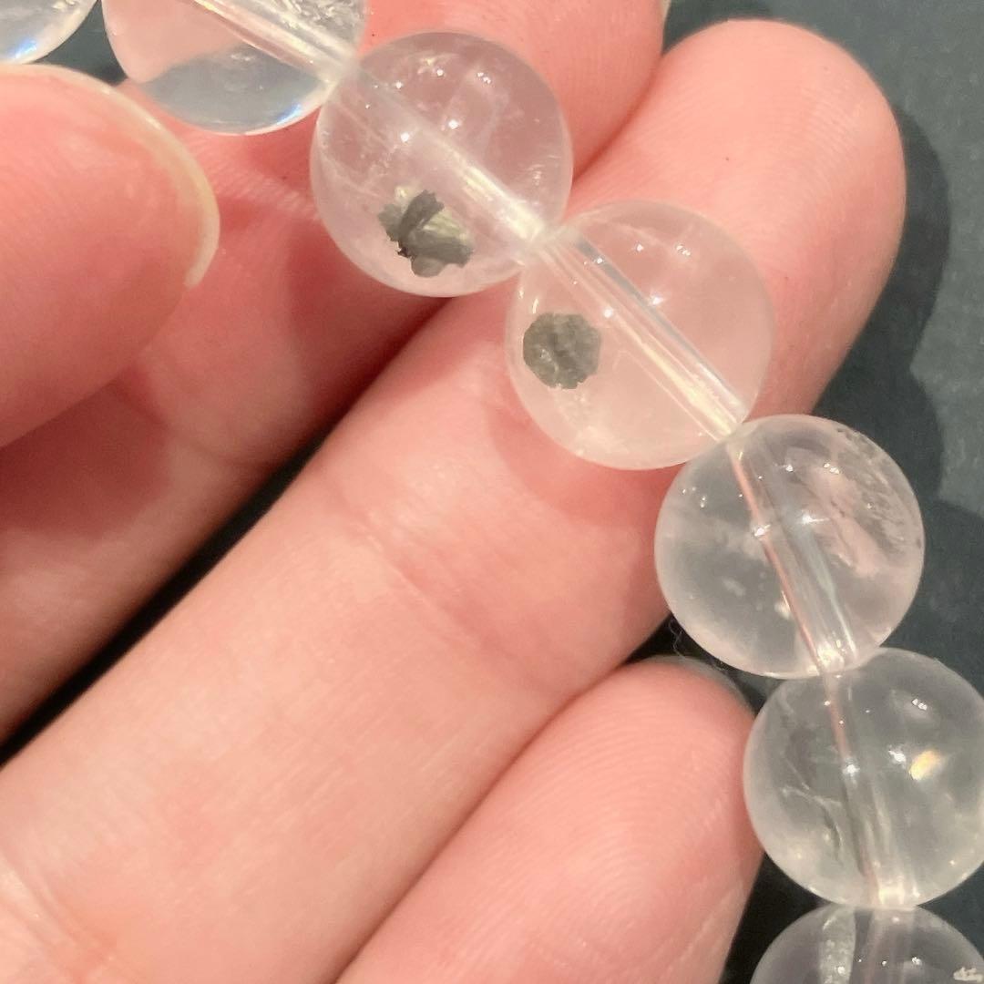 27日のセール！希少！パイライトインクォーツ ブレスレット 品質◎