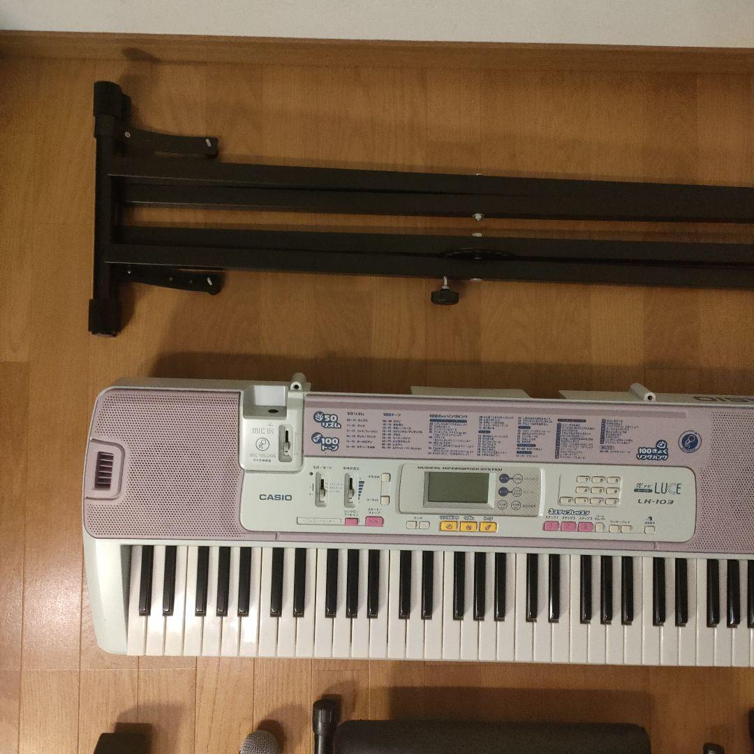 CASIO カシオ 光ナビゲーションキーボード LUCE ルーチェ LK-103