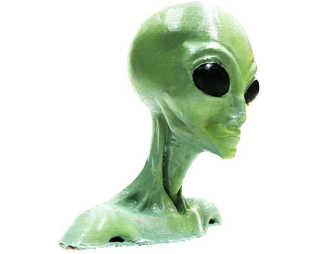 UFOジオラマシリーズ　未知との遭遇デビルタワー　マザーシップ　エイリアンヘッド