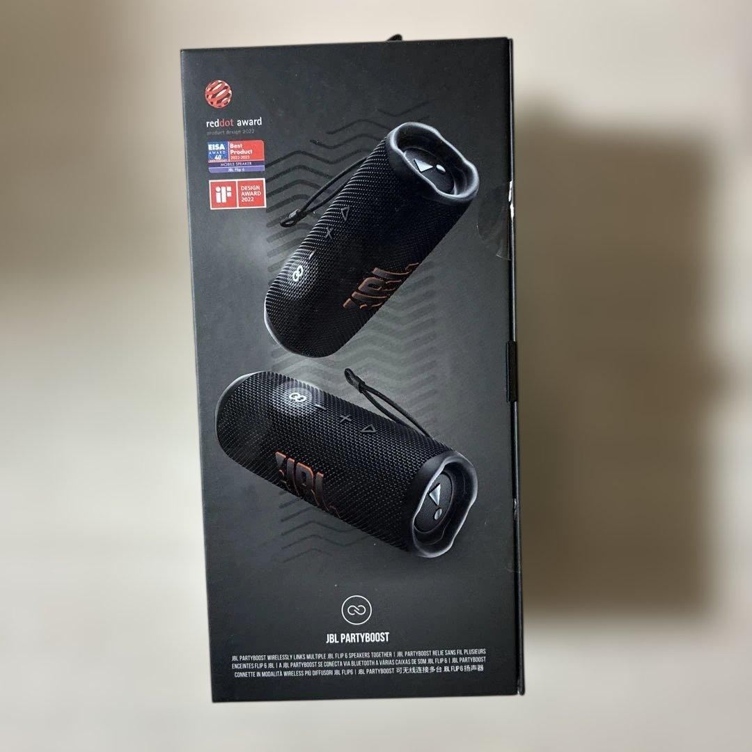 JBL FLIP 6 ワイヤレススピーカー　ブラック1台