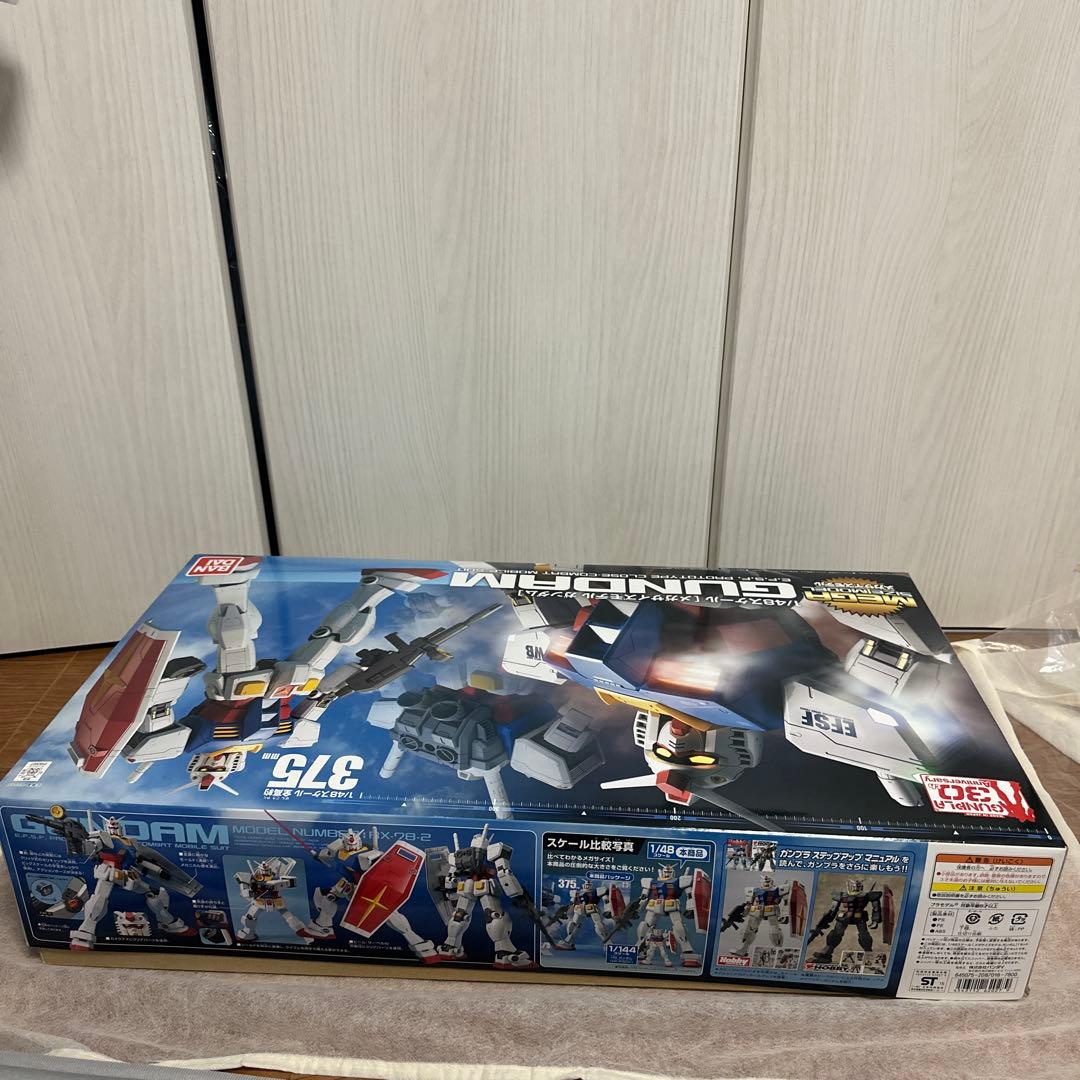 激レア㊗️30周年㊗️1/48 メガサイズモデル ガンダム