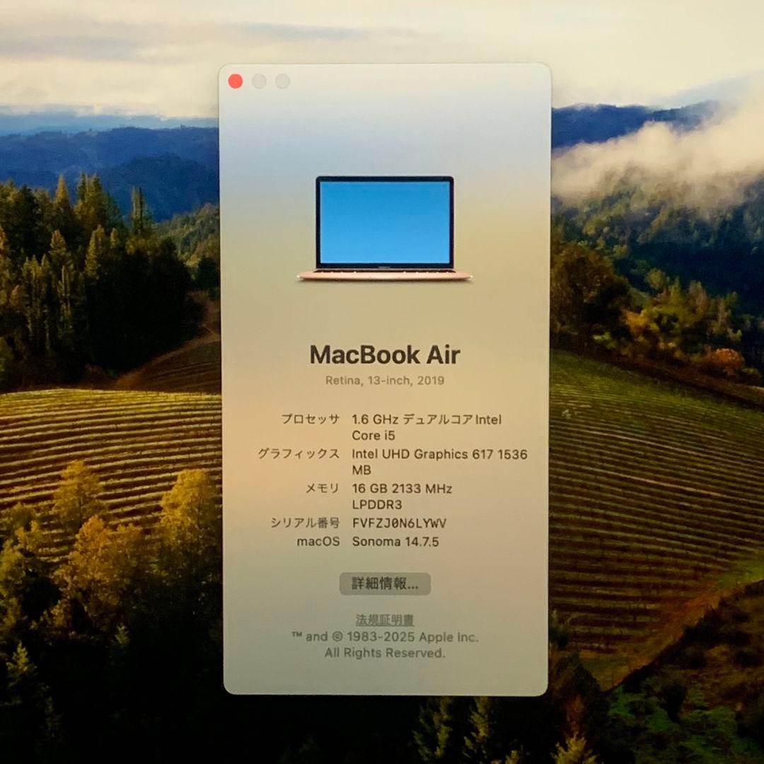 MacBook Air 2019 SSD1TB ローズゴールド パソコンPC