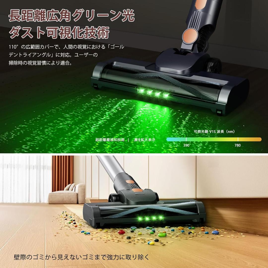 【新品】 コードレス掃除機 110Kpa
