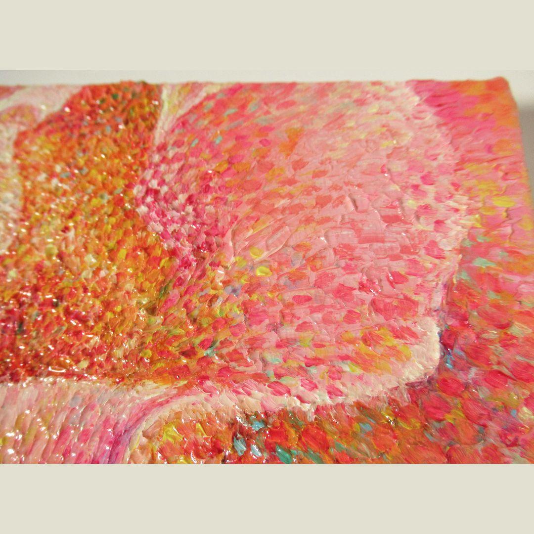 [匿名で配送] 一点もの 薔薇 花 油絵 油彩 絵