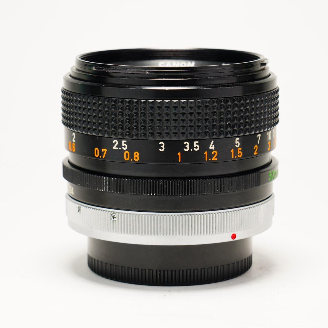 【極美品】動作◎ Canon FD 50mm F1.4 S.S.C 734