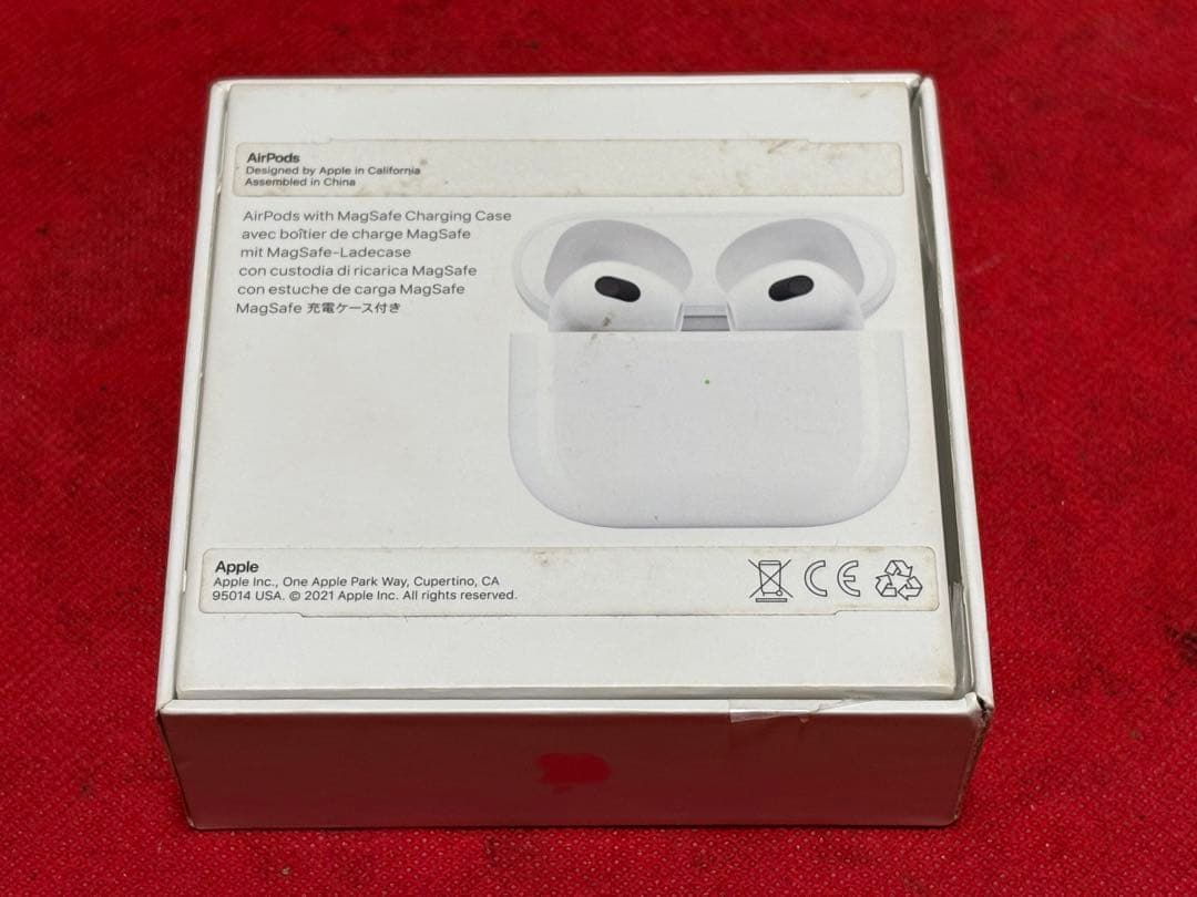Apple AirPods (第３世代) 充電ケース付き 1735-01-10