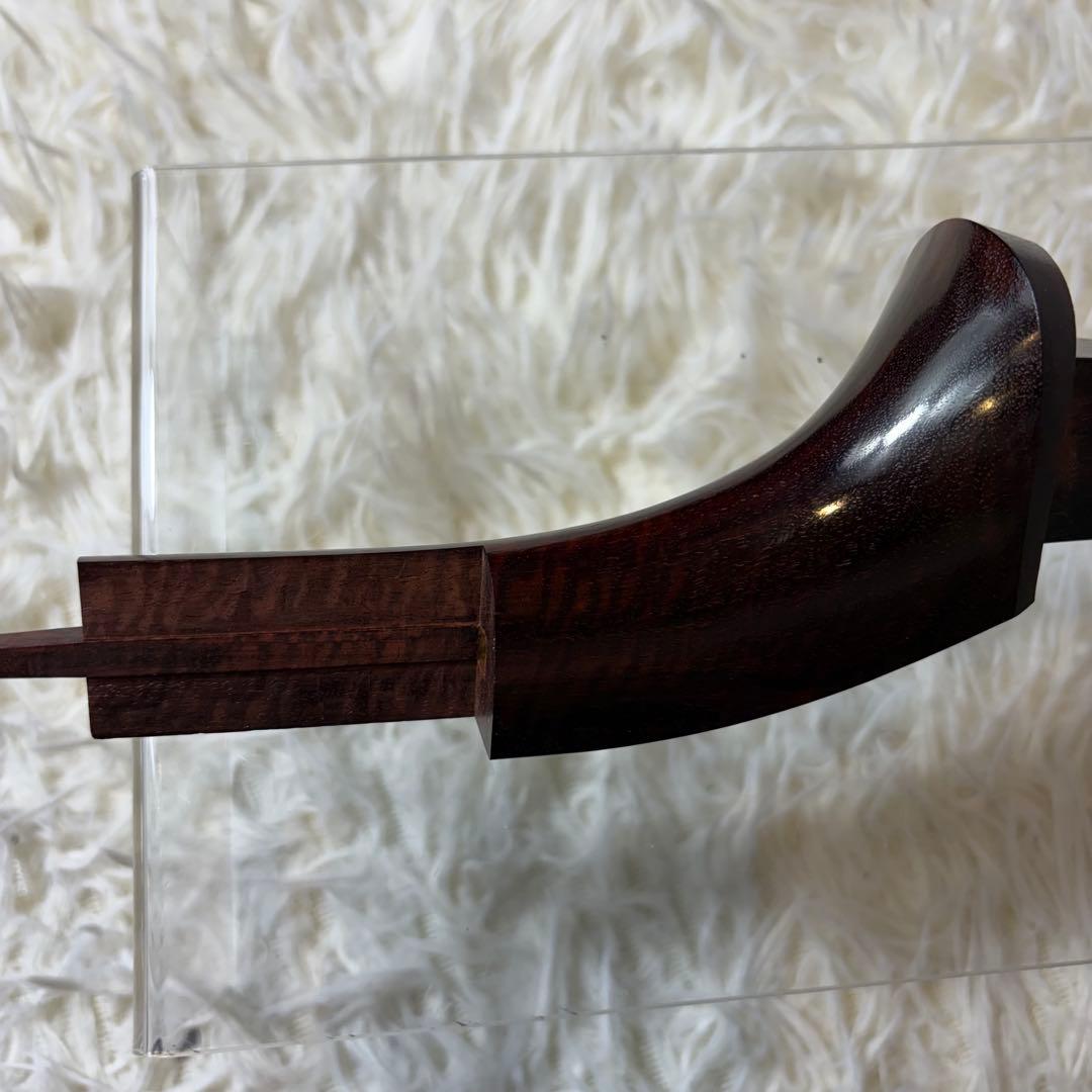 【極上品】三味線 細棹 金細 K18 虎トチ 紅木 子持ち綾杉胴