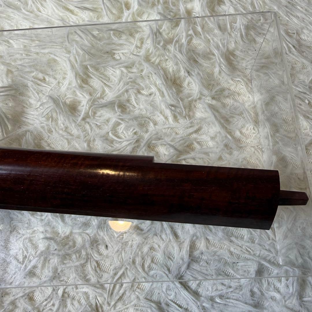 【極上品】三味線 細棹 金細 K18 虎トチ 紅木 子持ち綾杉胴