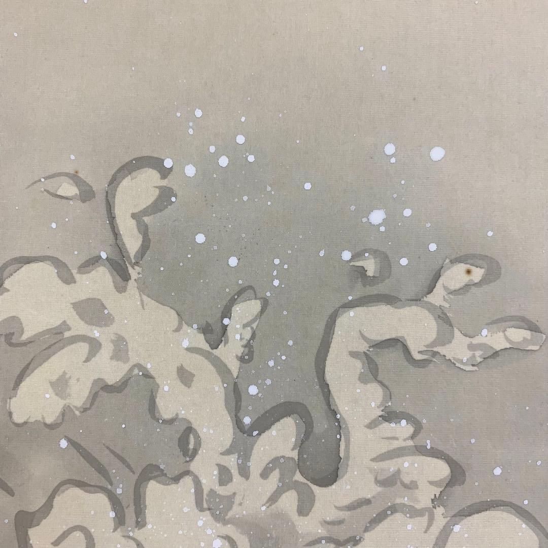 掛軸 鯉 共箱