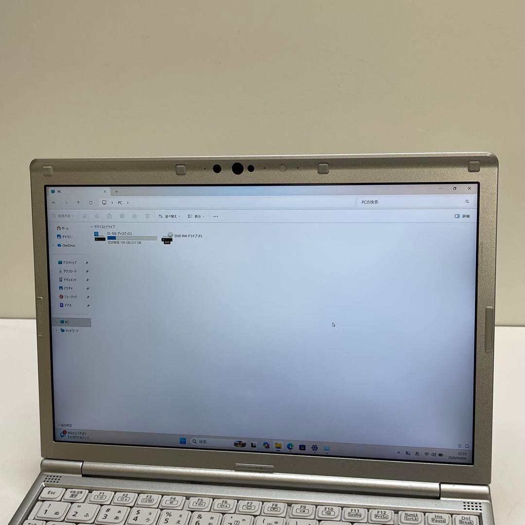 パナソニック CFSV8-2 i5-8265U 8GB SSD256GB