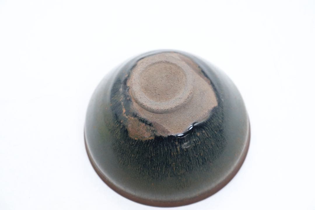 中国　建窯　茶碗　兎号天目　送料込み250822