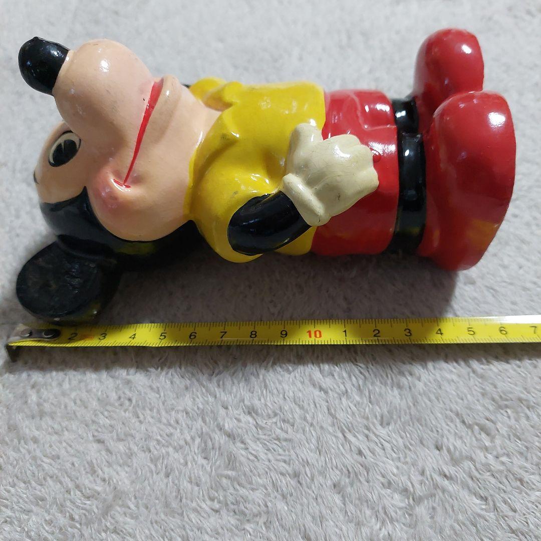 ディズニーキャラクター　ミッキーマウス バンク 約15cm