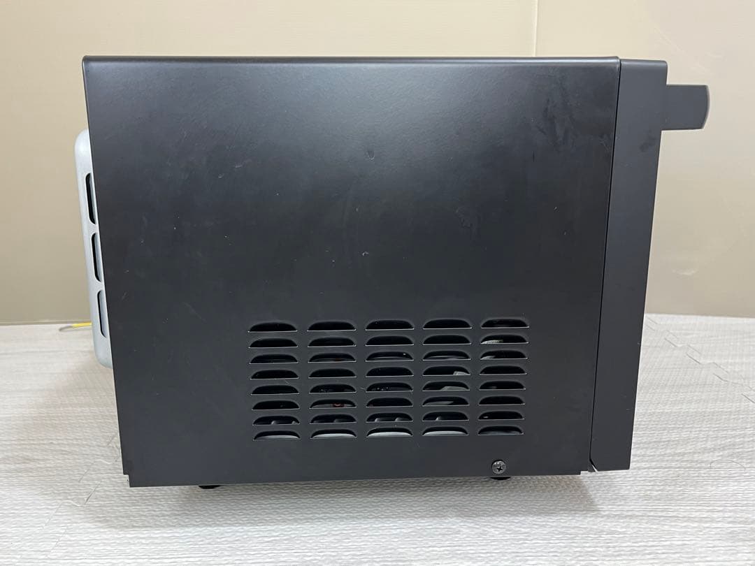 ツインバード センサー付フラットオーブンレンジ 18Lブラック DR-E857B