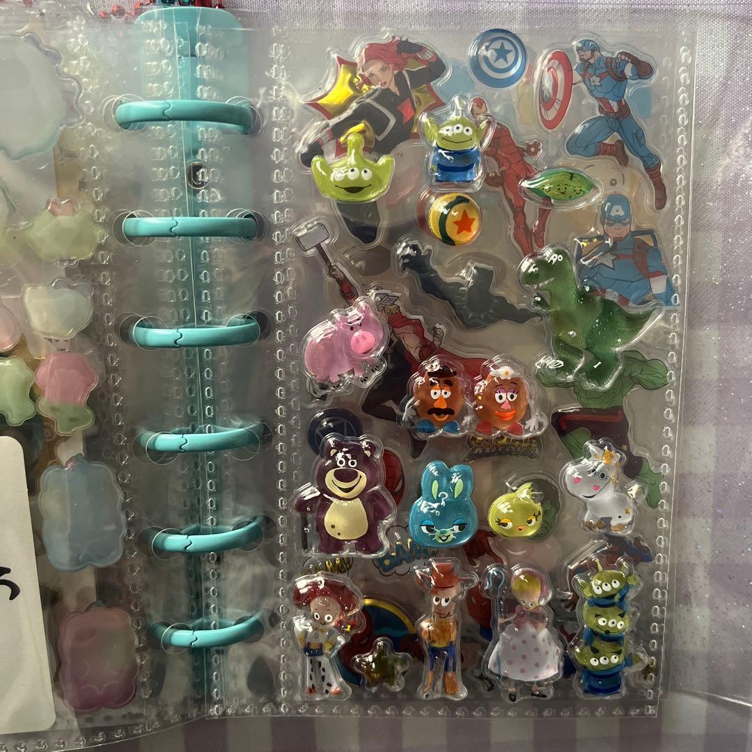 シール帳完成品　ラメ帳