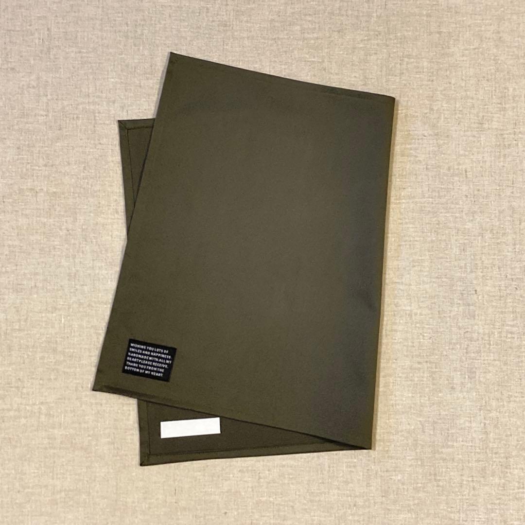 入園入学9点セット　マスタード　カーキ　男の子　ネームタグ付き　匿名配送