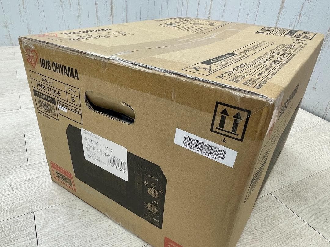 新品 アイリスオーヤマ 電子レンジ PMB-T176-5 ブラック 50Hz専用