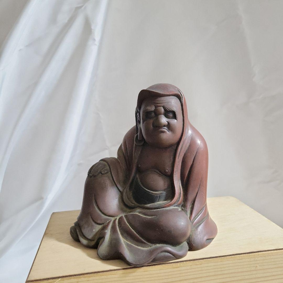 ヴィンテージ品　達磨大師　銅像