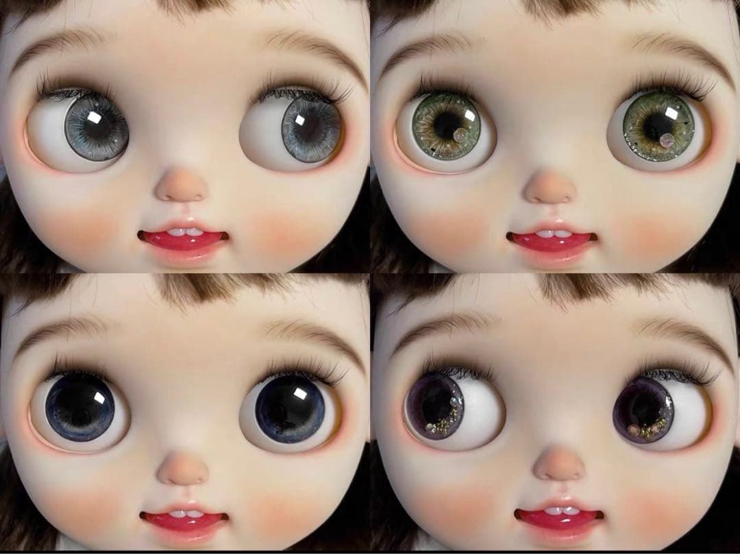 カスタムブライス フルセット 人形 ナチュラル かわいい 海外作家様 笑顔ちゃん
