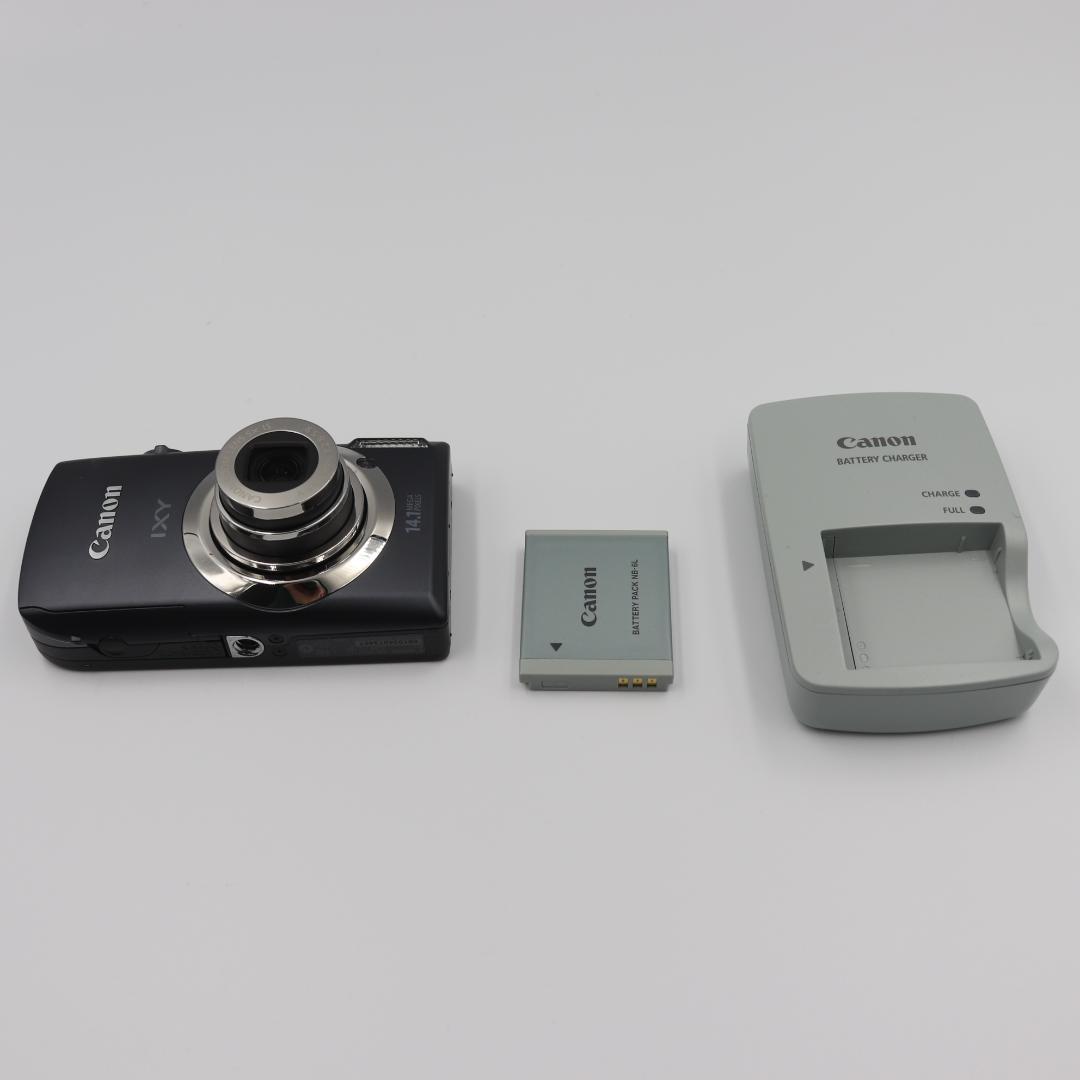 【美品】IXY 10S ブラック Canon キャノン 完動品 希少 イクシー