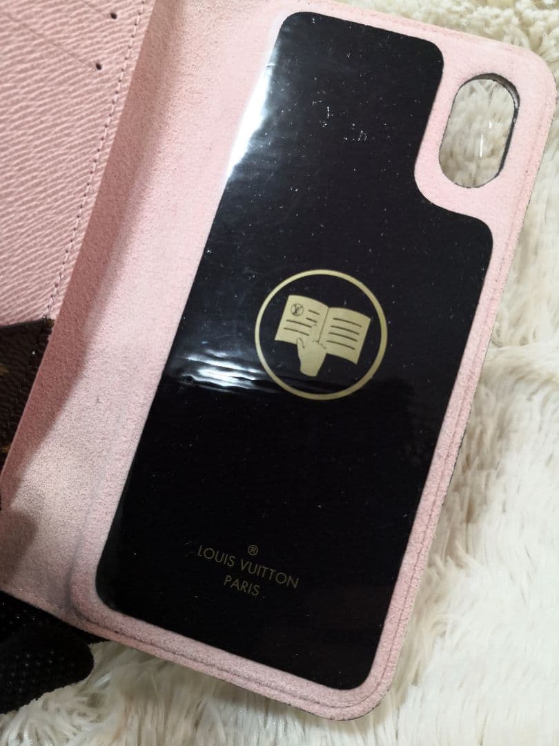 き*き様 LOUISVUITTON iPhone ケース 手帳型 X/XS