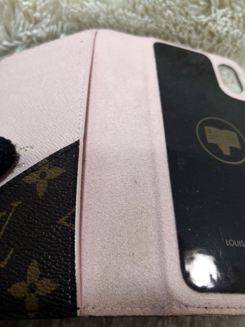 き*き様 LOUISVUITTON iPhone ケース 手帳型 X/XS