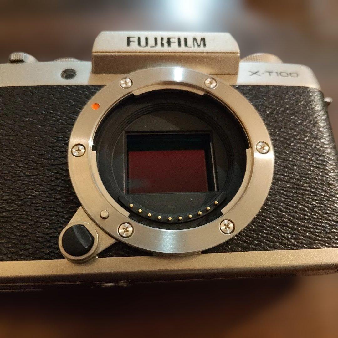 FUJIFILM X-T100 シャンパンゴールド