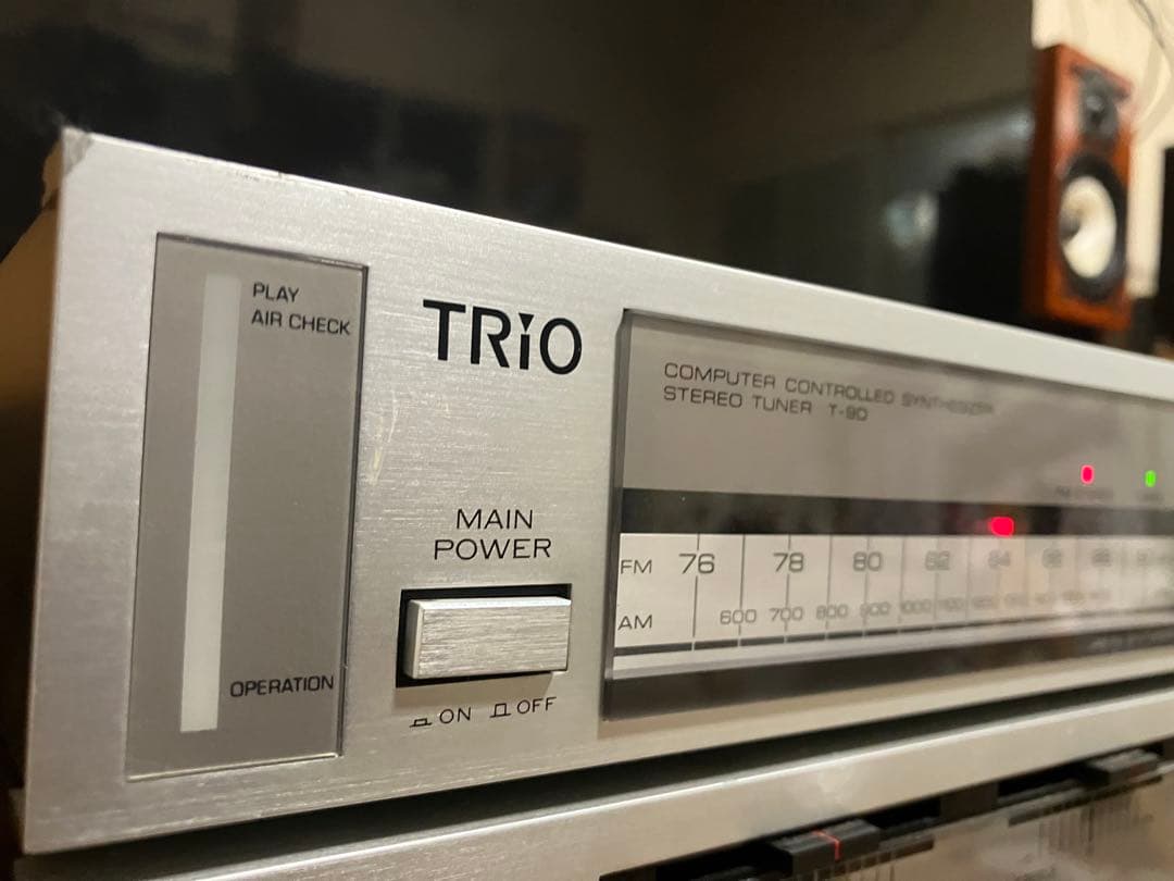 【動作品】KENWOOD TRIO ミニコンポ オートリバースカセットデッキ