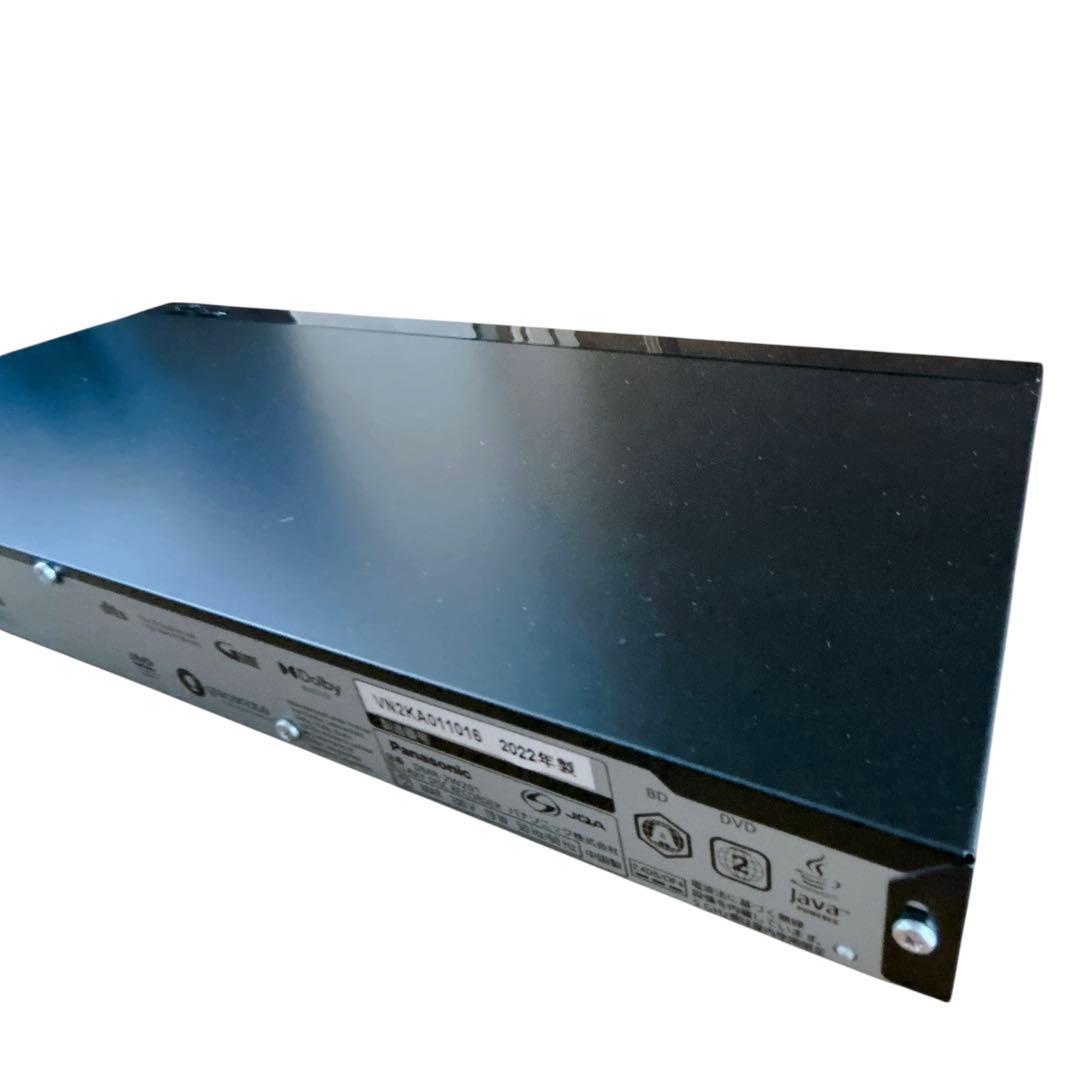 極美品 Panasonic DMR-2W201 HDD容量2TB BD