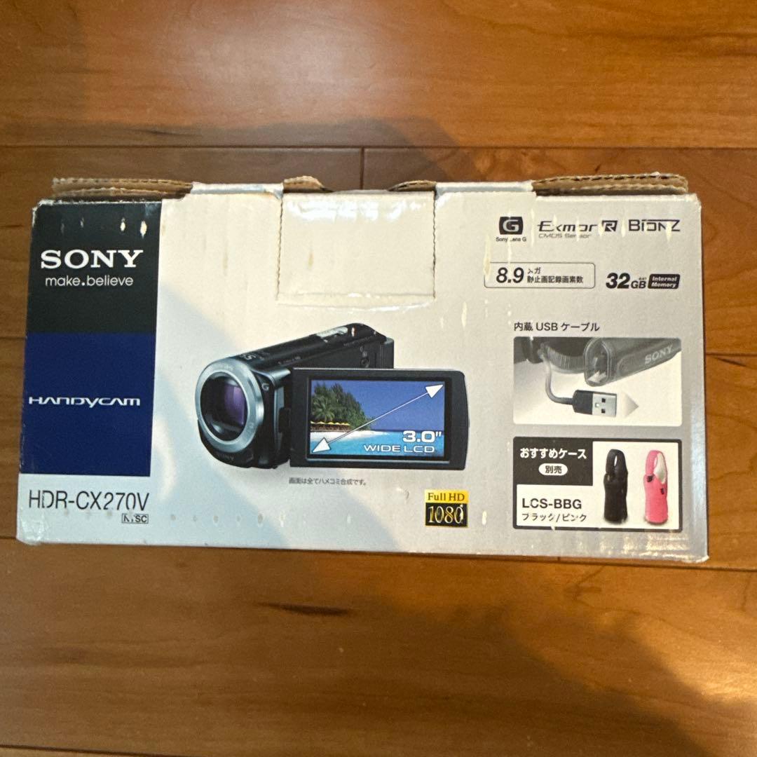 SONY Handycam 8.9メガピクセル HD対応