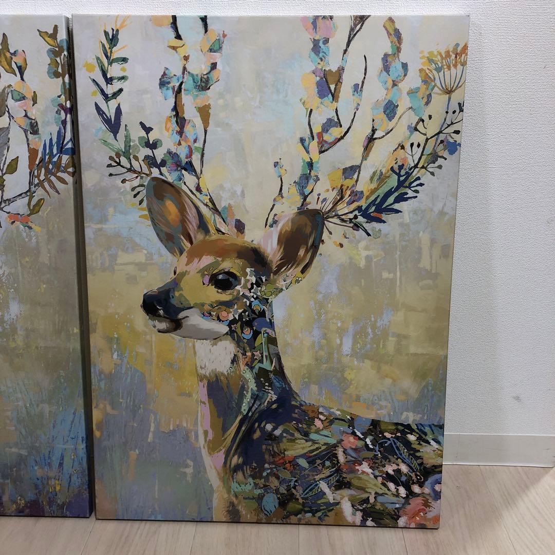 IKEA カラフル絵画　50cm×70cm