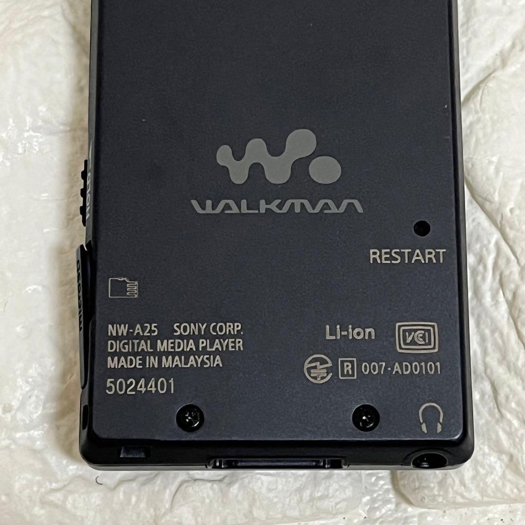 SONY ウォークマン NW-A25 チャコールブラック　ソニー　WALKMAN