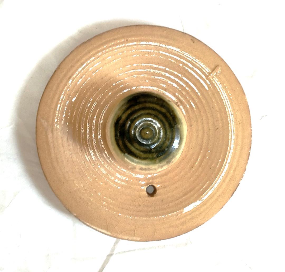 陶器 急須 梅・笹・松葉 レトロ Ae-304