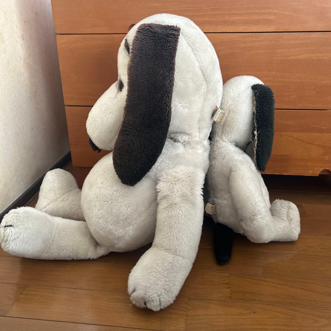 ビンテージ　スヌーピー　ぬいぐるみ　2体セット