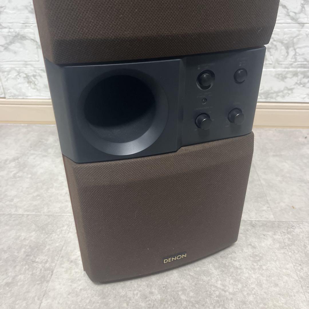 DENON DSW-33 アクティブサブウーファー ブラウン