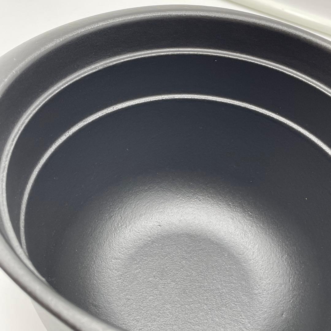美品　野田琺瑯 ごはん鍋 KAMADO (KMD-20) 4合炊き IH対応