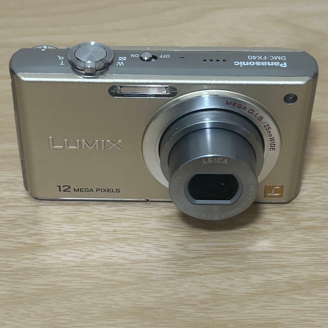 Panasonic LUMIX DMC-FX40 動作品 付属品あり