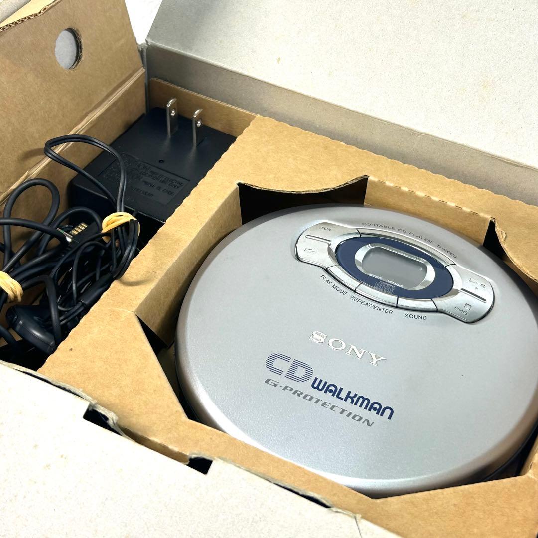 SONY ポータブル CDプレーヤー D-E660 動作OK