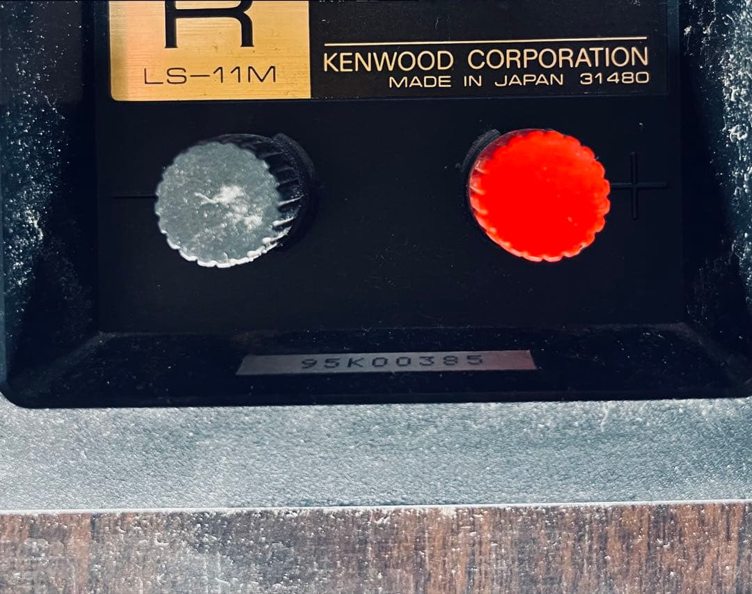KENWOOD LS-11 スピーカー ダークウッド ジャンク品