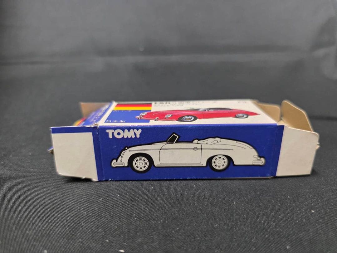 トミカ青箱F9ポルシェ356スピードスター(日本製)小田急レア希少