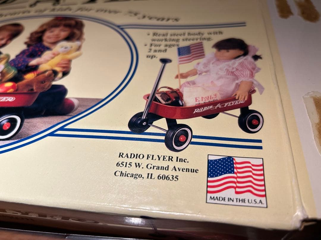 開封のみ】未組立‼️RADIO FLYER ‼️MODEL NO.5 極小難