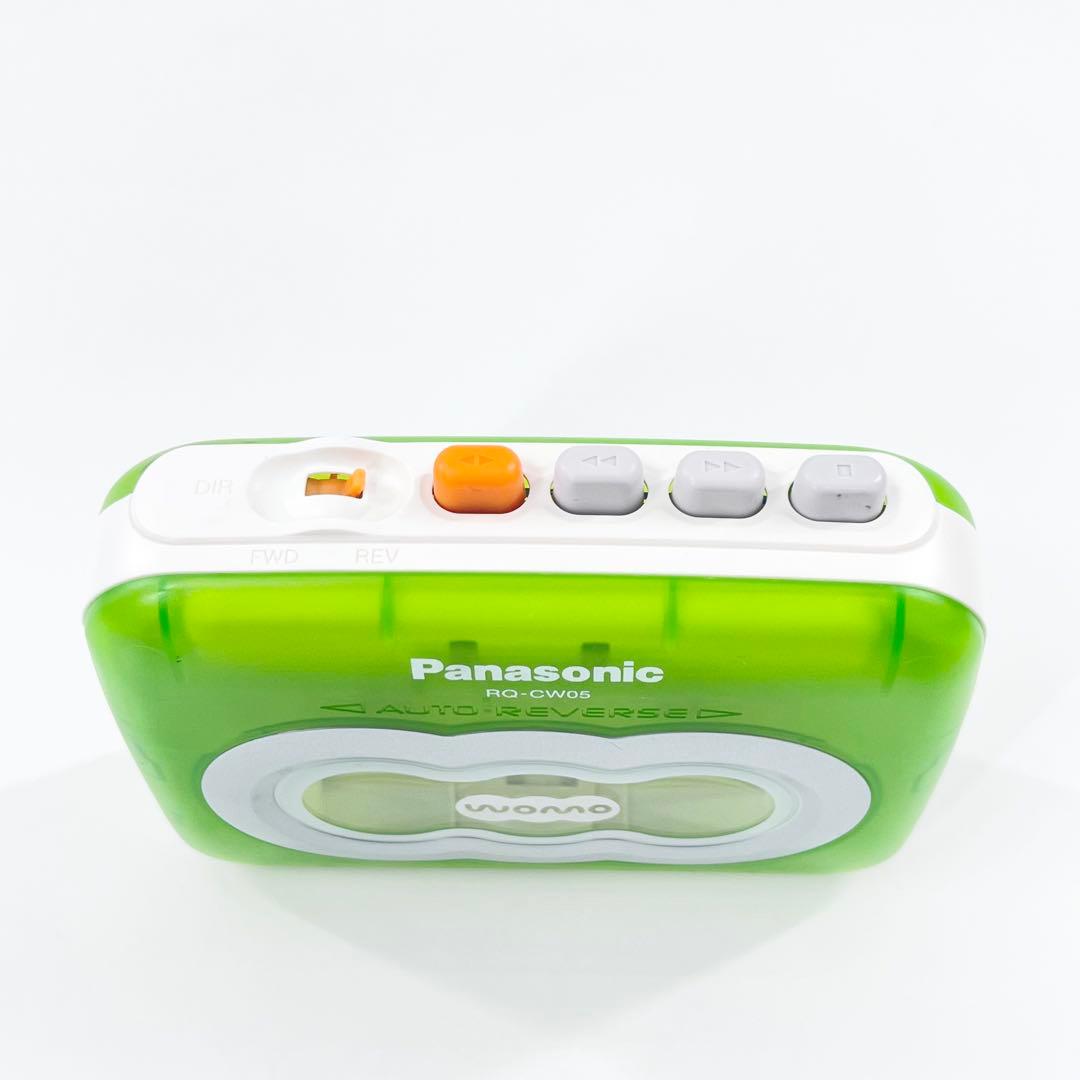 Panasonic RQ-CW05 カセットプレーヤー 電池再生OK